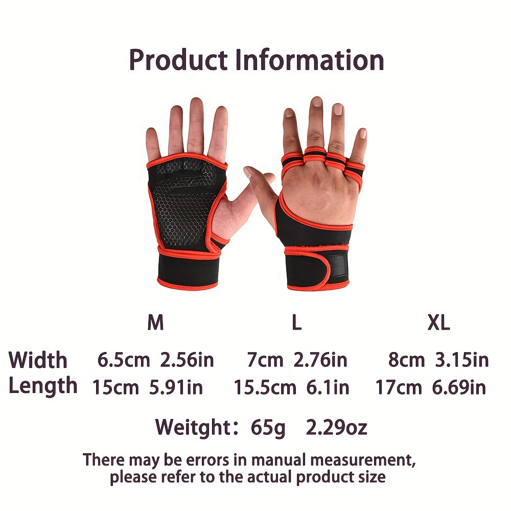 Half-finger gloves.
