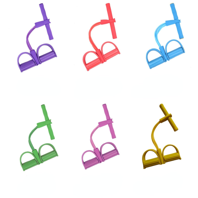 Ensemble de bandes de résistance pour gym à domicile.