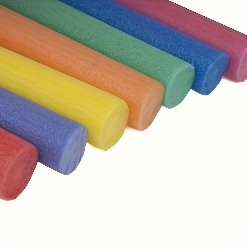 Foam swimming noodles.