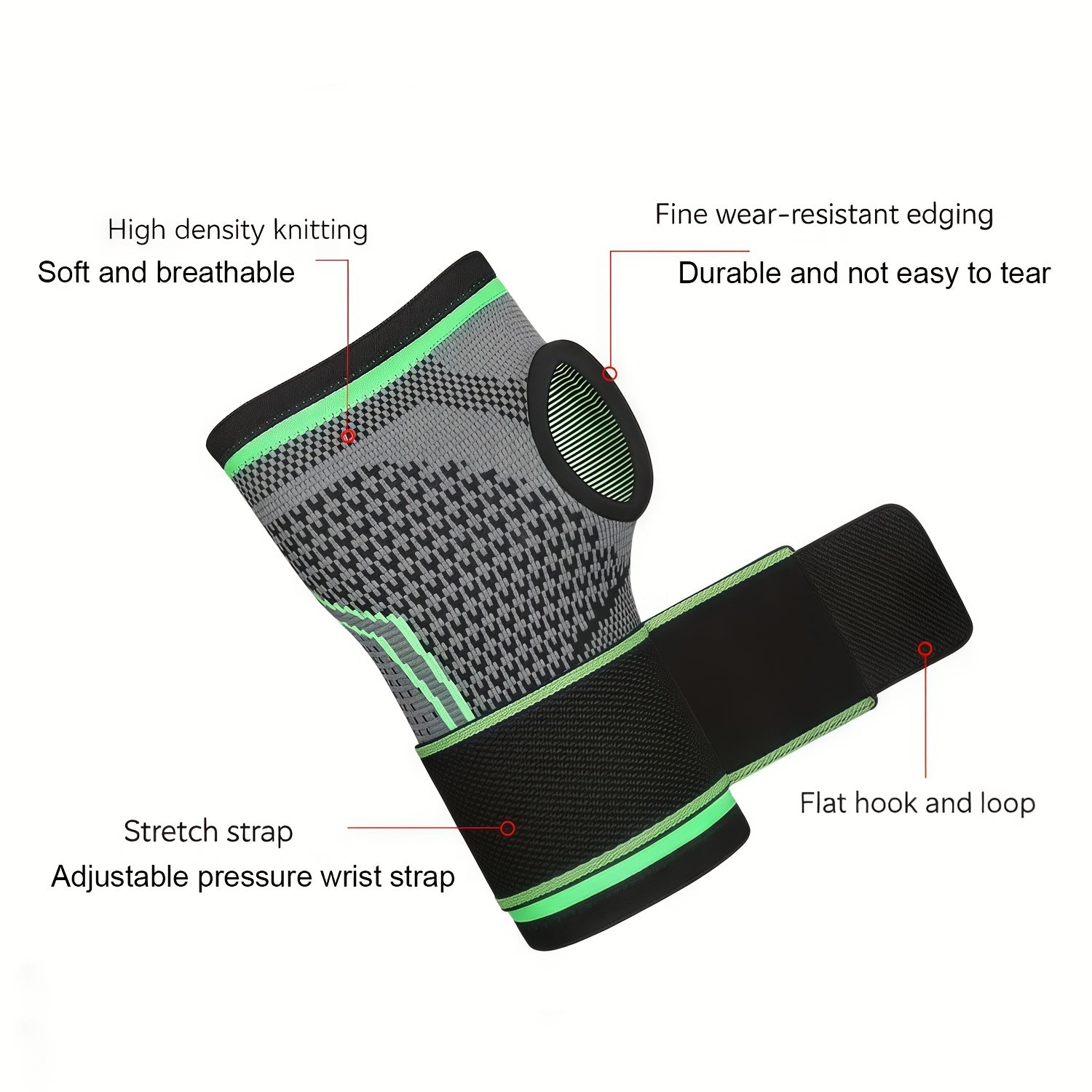 Adjustable wrist brace.