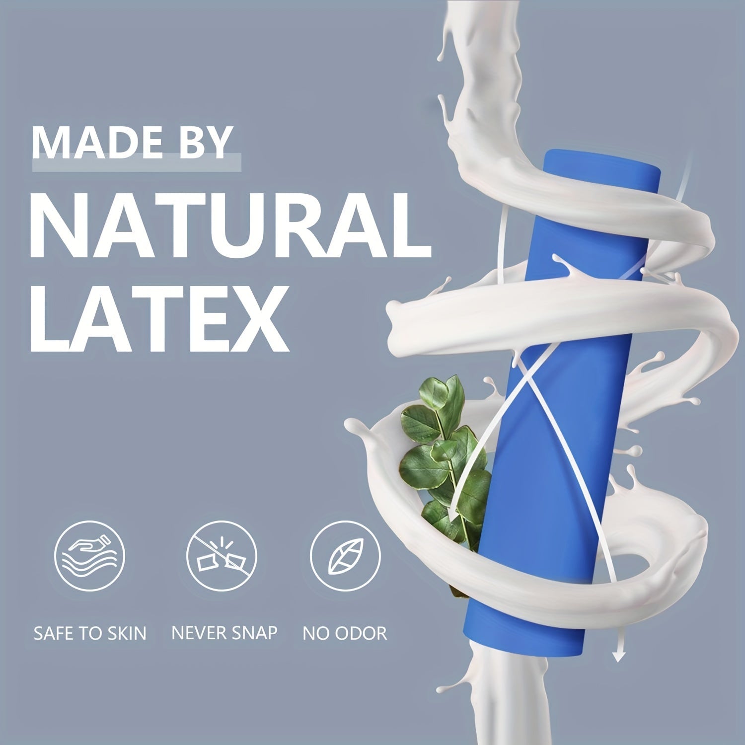 Elastic latex resistance band.