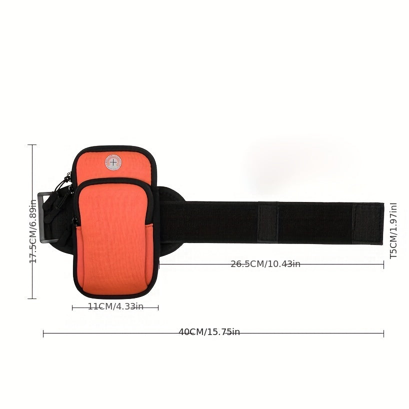 Waterproof running arm bag.