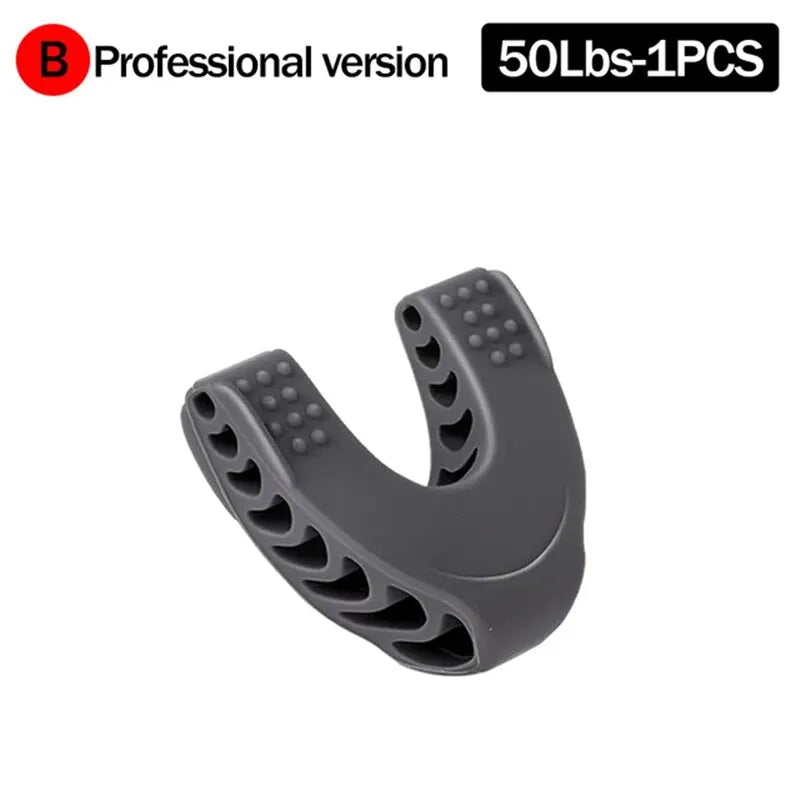 Exerciceur de mâchoire en forme de U.