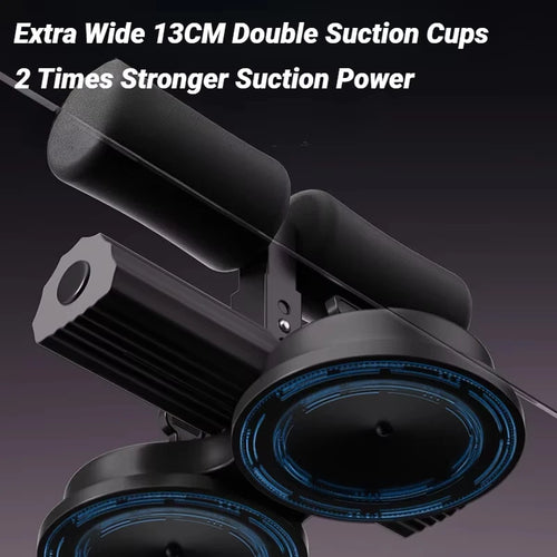 Appareil d’abdominaux avec ventouse et support de chevilles .