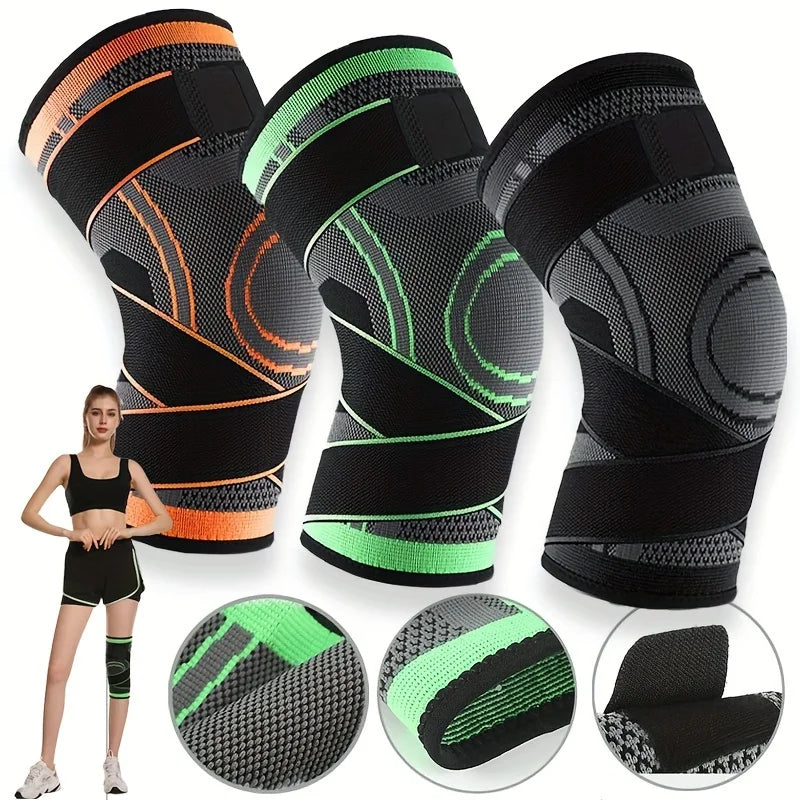 Sports knee brace. 