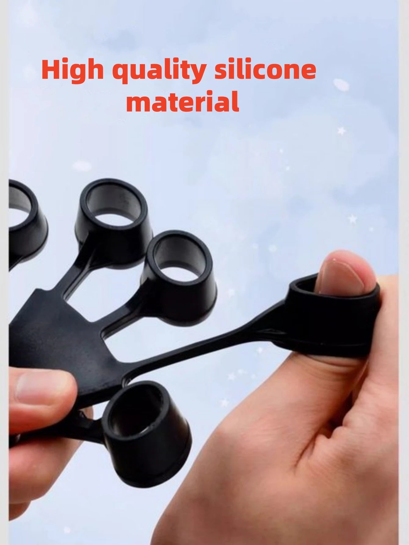 1 piece of Gripster silicone grip trainer.