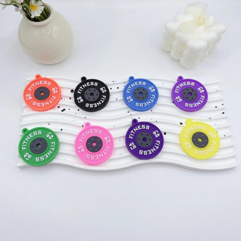 Porte-clés mini disques de barre