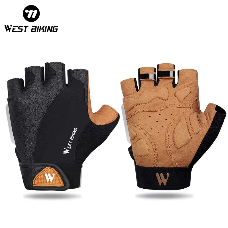 WEST BIKING Sports half-finger cycling gloves. 