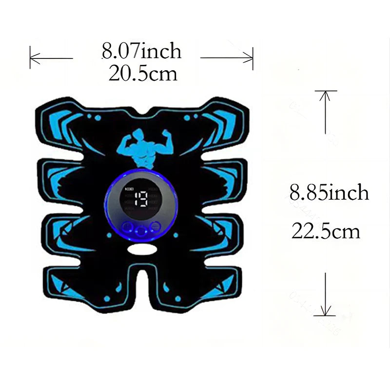 Rechargeable USB EMS muscle stimulator. 