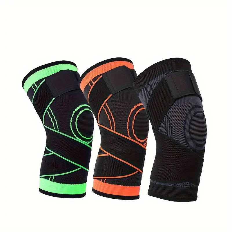 Sports knee brace. 
