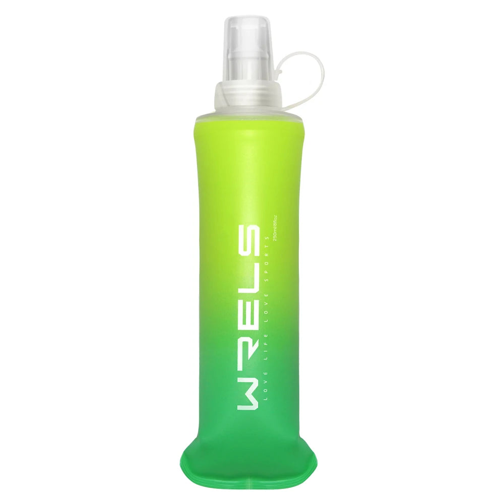 Bouteille d’eau pliable couleur dégradée.