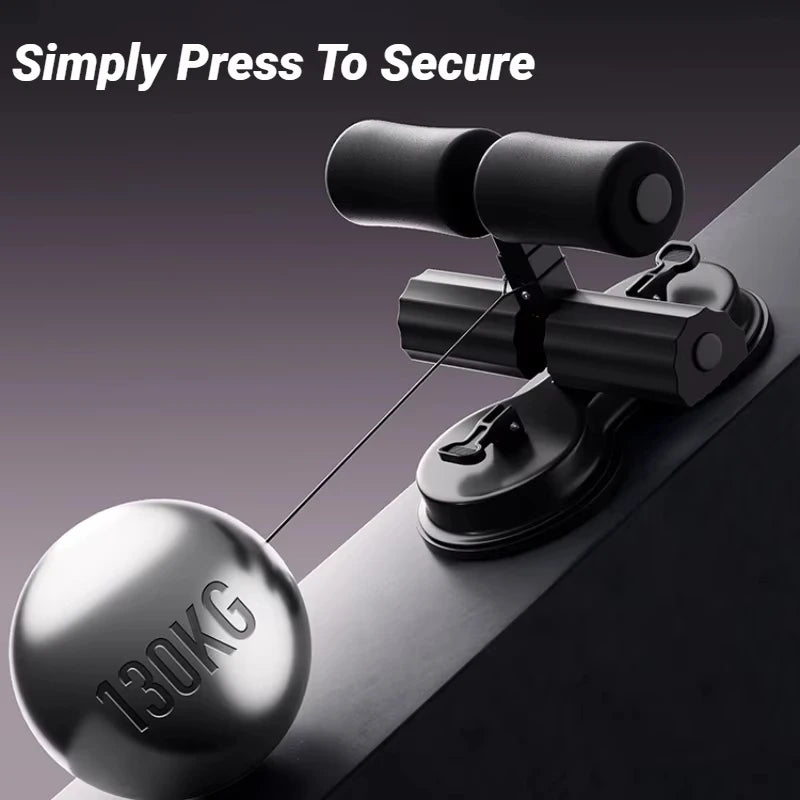 Appareil d’abdominaux avec ventouse et support de chevilles .