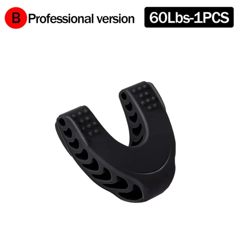 Exerciceur de mâchoire en forme de U.