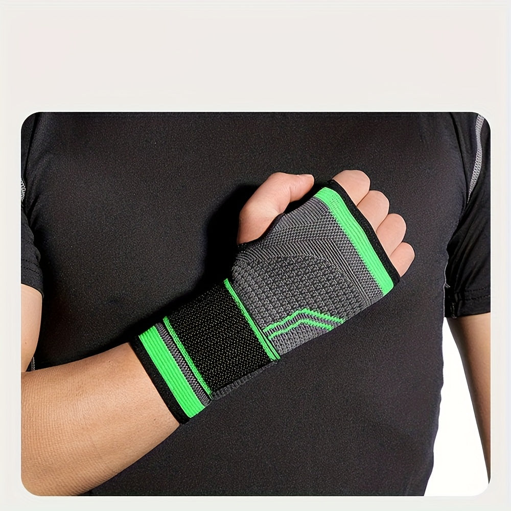 Adjustable wrist brace.